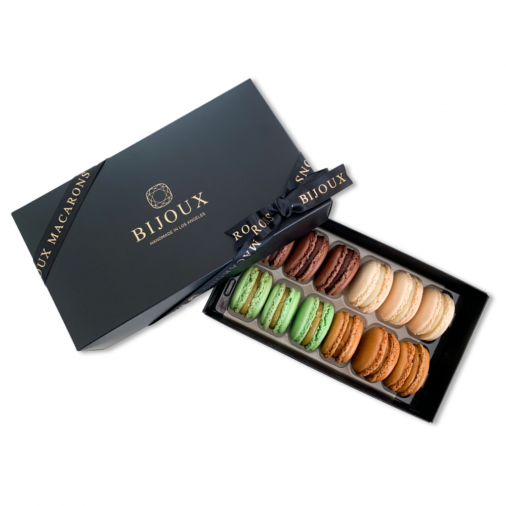 Classic Collection Macarons Gift Box by Bijoux Macarons